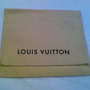 Louis Vuitton Wallet Dust Bag